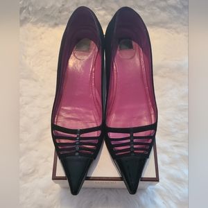 Coach Bryn kitten heel pump